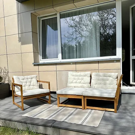 Apartmán Pajurio Apartamentai Su Didele Terasa